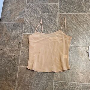 Amanda Uprichard Nude Camisole Top